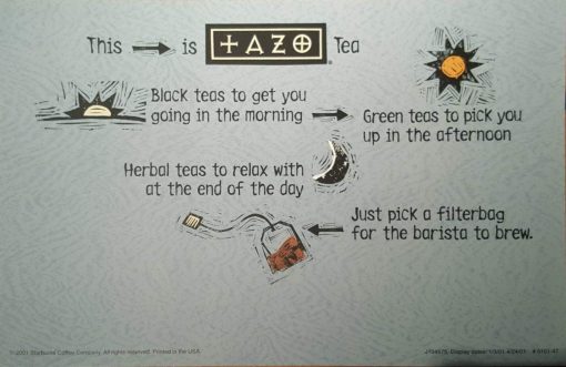 Tazo Tea Bags Sampler Variety Gift Box with By The Cup Honey Sticks, 10 Different Flavors, 20 Count - Image 4