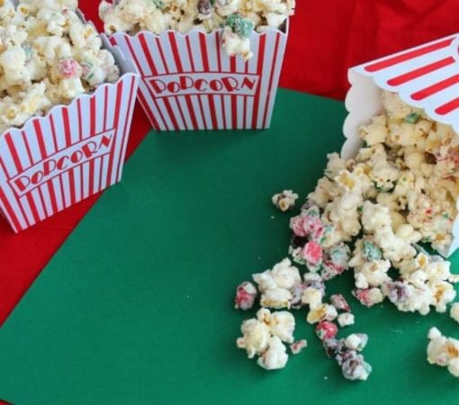 By The Cup Peppermint Bark Candy 2 Pound Red Green and White Candy Pieces - Image 4