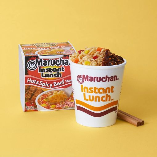 Maruchan Ramen Instant Lunch Variety, 12 Count, 6 Flavors with By The Cup Chopsticks - Image 7