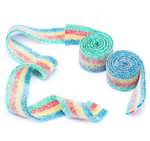 By The Cup Sour Power Quattro Multi Flavored Candy Belts 1.6 lbs Bag - Image 3