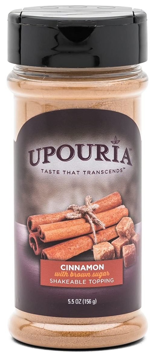 Upouria Cinnamon with Brown Sugar Shakeable Hot Cocoa and Coffee Topping 5.5 Ounce (Pack of 2) - Image 4