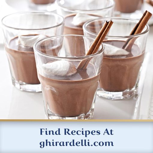 Ghirardelli Double Chocolate Hot Cocoa Mix, 3 Pound Box, (Approximately 43) 0.85 oz Packets with By The Cup Cocoa Scoop - Image 5