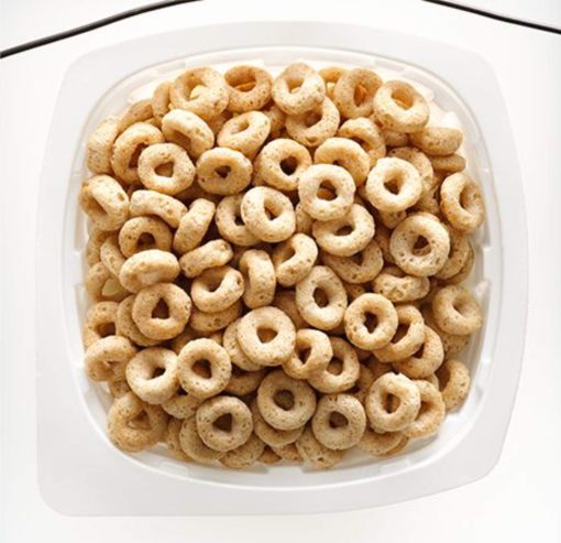 Cheerios Toasted Whole Grain Gluten-Free Cereal, 1.0 oz Single Serve Bowls (Pack of 12) with 2 By The Cup Mood Spoons - Image 4