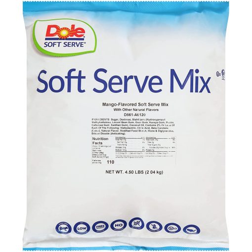 By The Cup Rainbow Sprinkles and Mango Soft Serve Mix, Lactose Free, Vegan, Gluten Free, 4.50 Pound Bag - Image 6