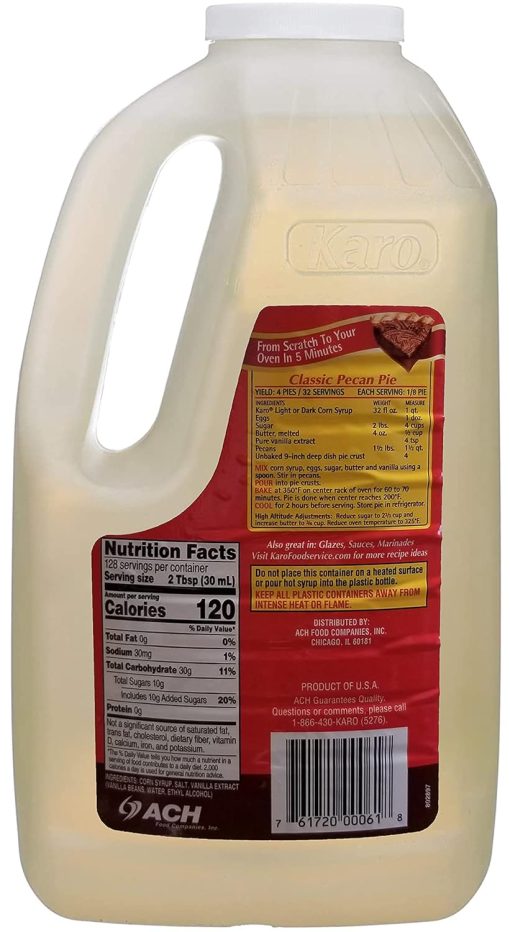 Karo - Light Corn Syrup with Real Vanilla, 1 Gallon Bottle - Includes Karo Measuring Spoon - Image 9