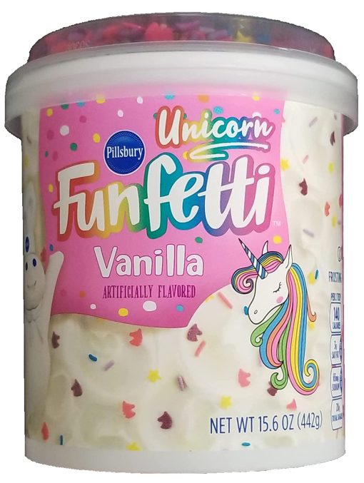 Funfetti Unicorn Strawberry Cake & Cupcake Mix and Unicorn Vanilla Frosting with By The Cup Frosting Spreader - Image 7