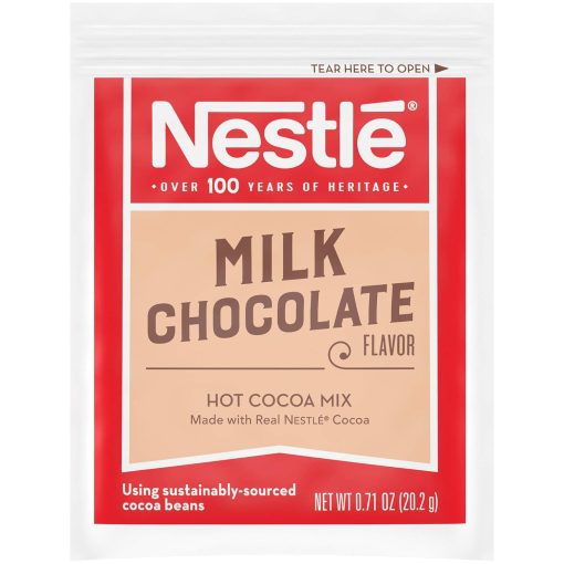 Nestlé Hot Cocoa Mix Variety, Milk Chocolate & Rich Chocolate, 110 Single Serve Hot Cocoa Packets with By The Cup Coasters - Image 4