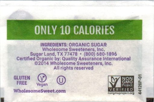 Wholesome Sugar Packet Variety - Organic Cane, Natural Raw Turbinado, Organic Stevia Zero Calorie Sweetener, By The Cup Sugar Packets - 50 Packets of Each (Pack of 200) - Image 3