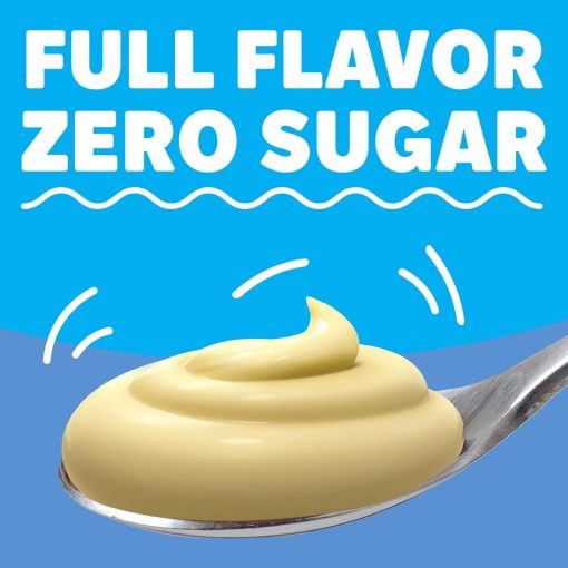 Jell-O Zero Sugar Cheesecake Instant Pudding & Pie Filling Mix 1 oz Box (Pack of 3) with By The Cup Mood Spoons - Image 2