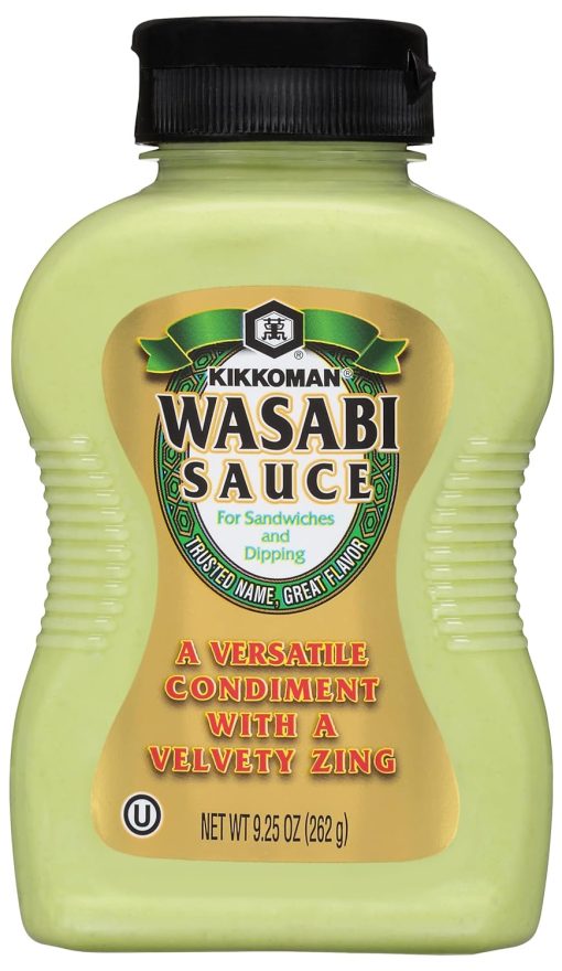 Kikkoman Wasabi Sauce 9.25 Ounce (Pack of 3) with By The Cup Spreader - Image 2