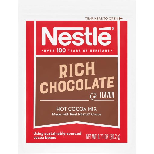 Nestlé Hot Cocoa Mix Variety, Milk Chocolate & Rich Chocolate, 110 Single Serve Hot Cocoa Packets with By The Cup Coasters - Image 7