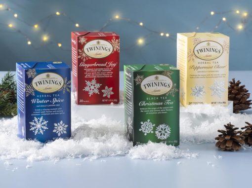 Twinings Black & Herbal Tea Collection (48 Count) Four Seasonal Winter Flavors with By The Cup Honey Sticks - Image 8