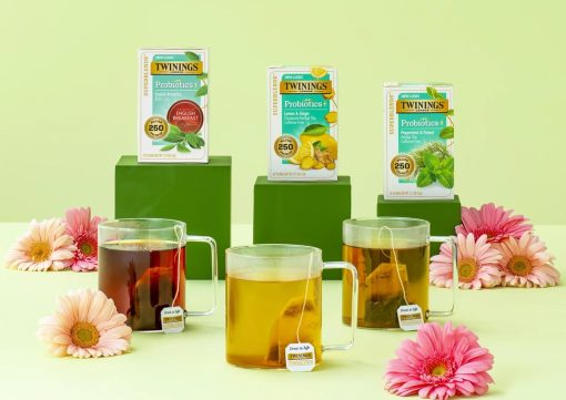 Twinings Belly Relax Sampler (Pack of 48) 4 Flavors, 12 of Each: Turmeric, Orange & Anise, Peppermint & Fennel, Lemon & Ginger, Pure Peppermint with By The Cup Honey Sticks - Image 5