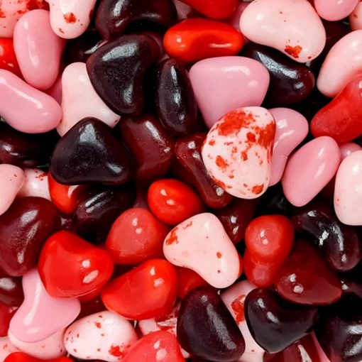 Cherry Lovers Heart Shaped Gourmet Jelly Beans, 24 oz By The Cup Bulk Bag - Image 4