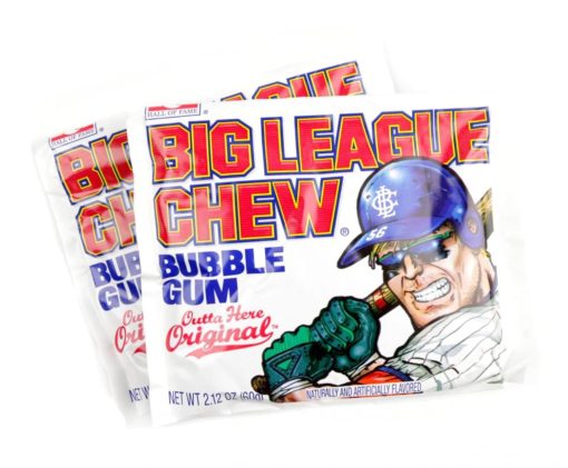 Big League Chew Outta Here Original Shredded Bubble Gum, 2.12 oz (Pack of 3) with By The Cup Mints - Image 6