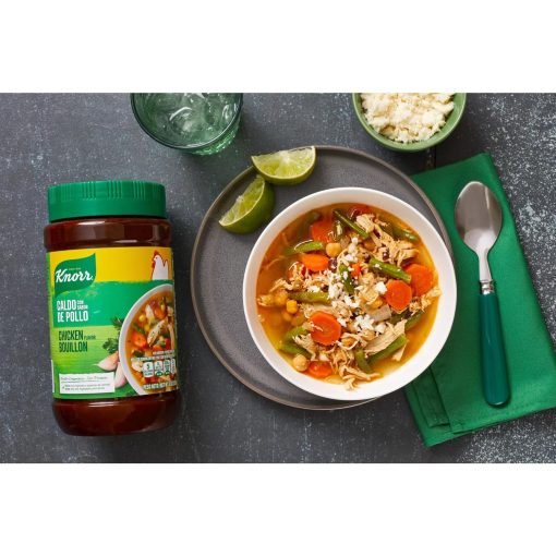 Knorr Granulated Bouillon, Chicken Flavor, 7.9 oz (Pack of 2) with By The Cup Swivel Spoon - Image 3