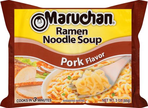 Maruchan Ramen Noodle Soup Variety - 6 Flavors, Pack of 24 with By The Cup Chopsticks - Image 4