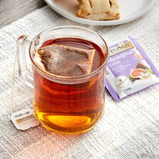 Twinings Relax and Unwind Herbal Tea Bag Sampler (Pack of 24) with By The Cup Honey Sticks - Image 3