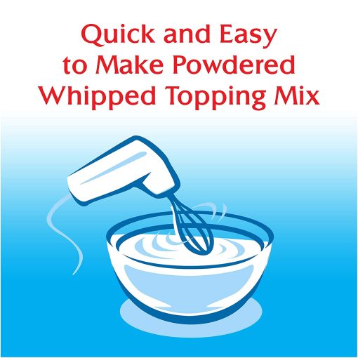 Dream Whip Whipped Dessert Topping Mix 2.6-Ounce Box (Pack of 2) with By The Cup Mood Spoons - Image 7