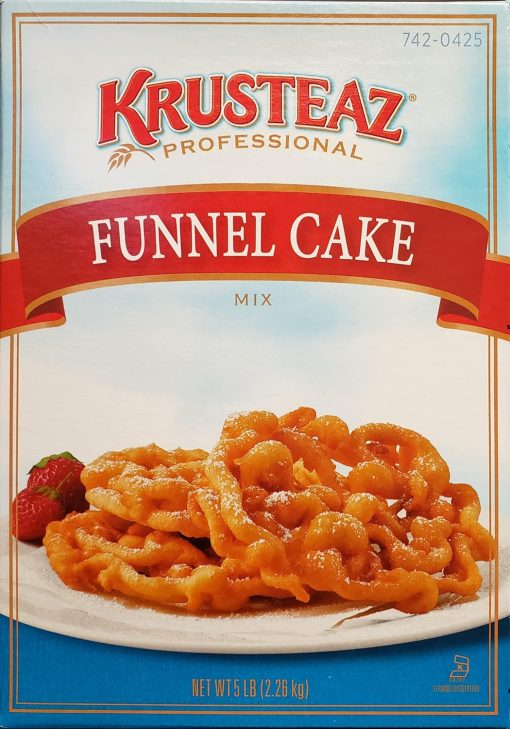 Krusteaz Professional Funnel Cake Mix, 5 lb Box with Krusteaz Professional Dessert Server - Image 5