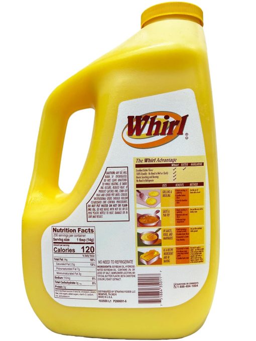 Whirl Liquid Butter Flavor Oil and Garlic Liquid Butter Flavor Oil 1 Gallon of Each with By The Cup Measuring Spoons - Image 7