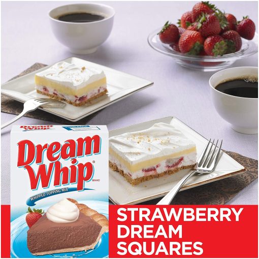 Dream Whip Whipped Dessert Topping Mix 2.6-Ounce Box (Pack of 2) with By The Cup Mood Spoons - Image 8