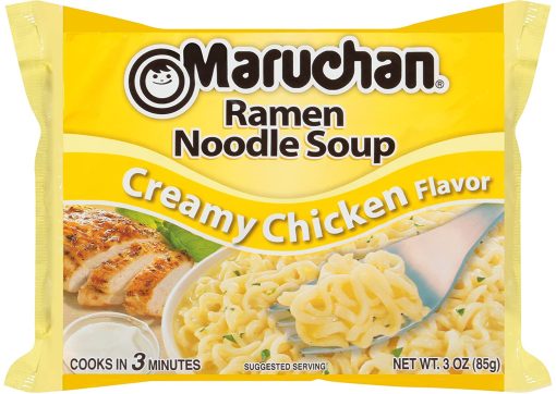 By The Cup Maruchan Ramen Variety 4 flavors + By The Cup Microwavable Soup Bowl (Pack of 12) - Image 4